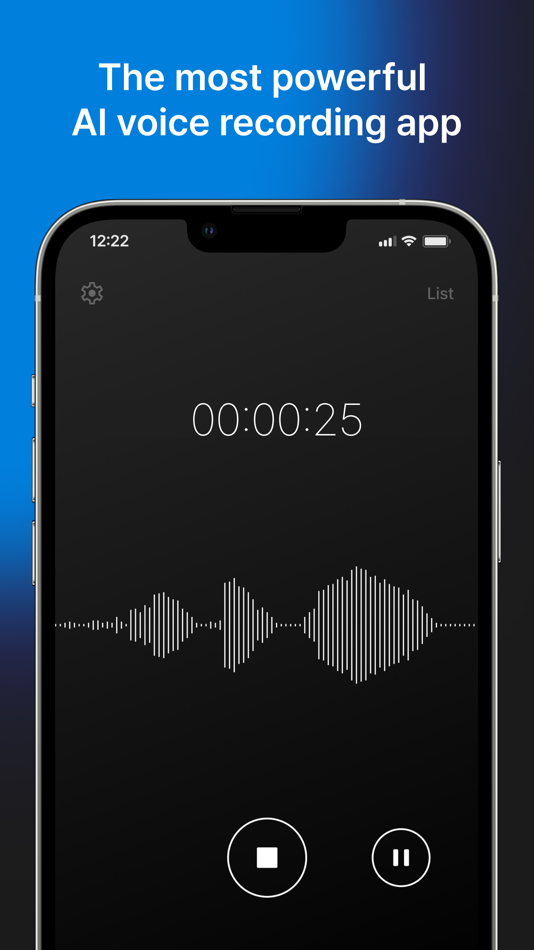 #1. Just Voice Recorder (iOS) By: Gaudio Lab, Inc.