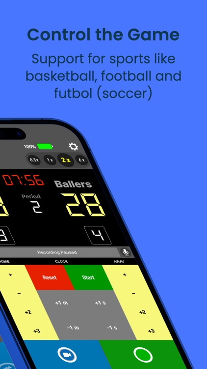 Scoreboard Remote for ScoreCam
