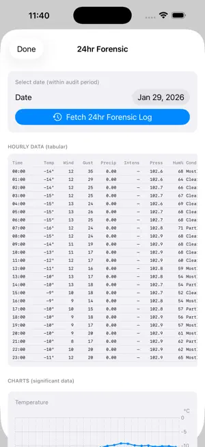 WeatherVault History screenshot 4