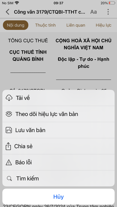 Luật Việt Nam Screenshot