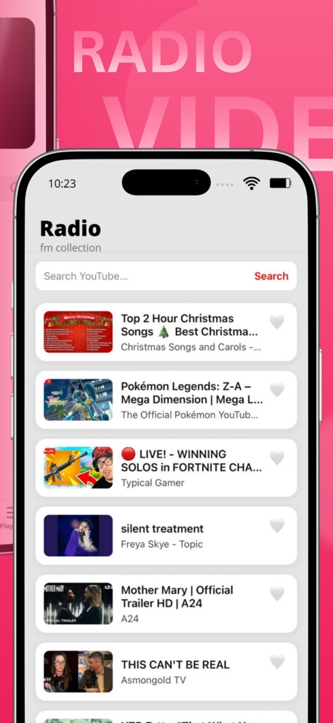 Tubidy Fm Offline Music Player - Questo strumento integra la ricerca e la riproduzione di contenuti online, permettendo agli utenti di cercare direttamente su YouTube e accedere a una vasta collezione radiofonica direttamente dall'app.