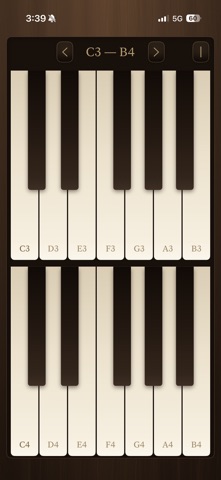 Minimalist Piano app screenshot 2