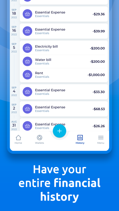 Bugeto: Financial Planner Screenshot