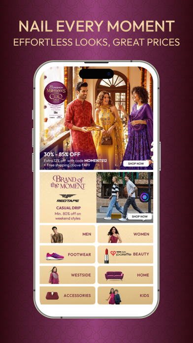 Tata CLiQ Fashion Shopping Screenshot