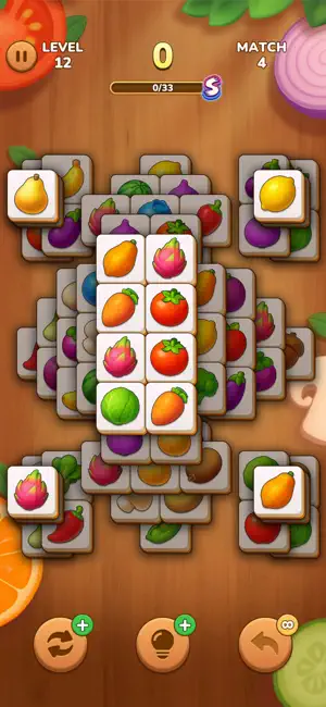 Matching Mahjong: Fruit Splash screenshot 2
