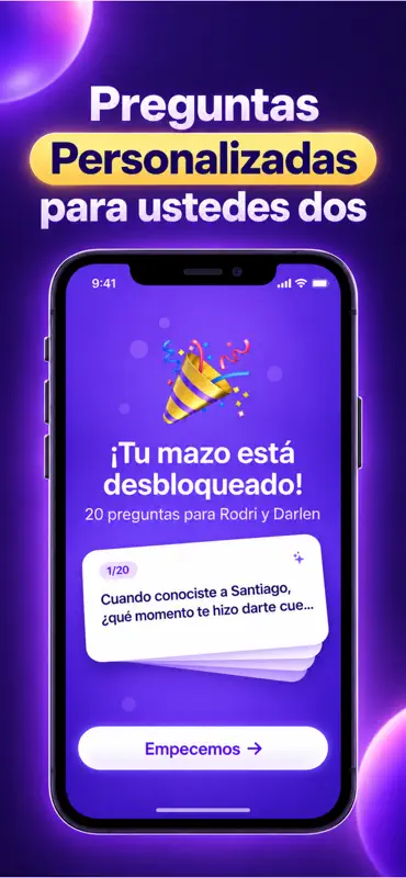 Juntitos: Preguntas de Pareja screenshot 2 of 4
