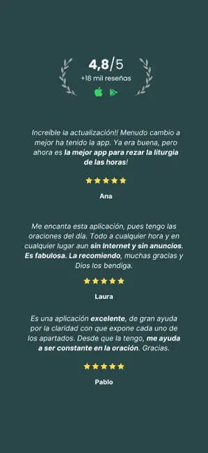 ePrex: Liturgia Horas - Saints iPhone screenshot 2