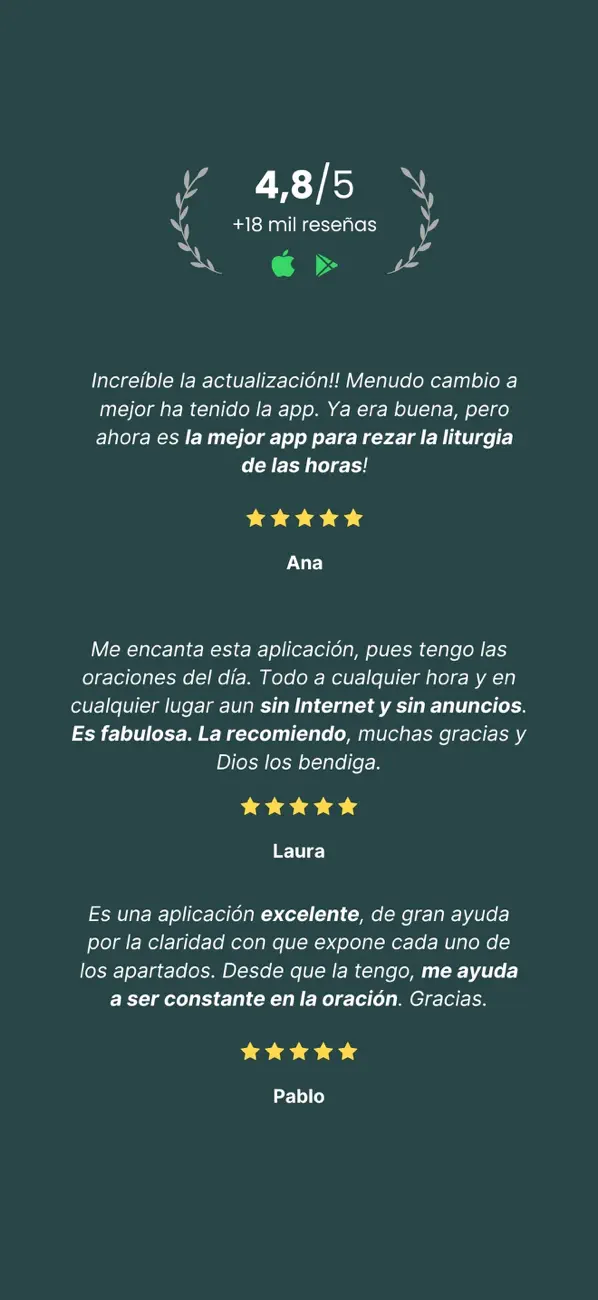 Screenshot #2 pour ePrex: Liturgia Horas - Saints