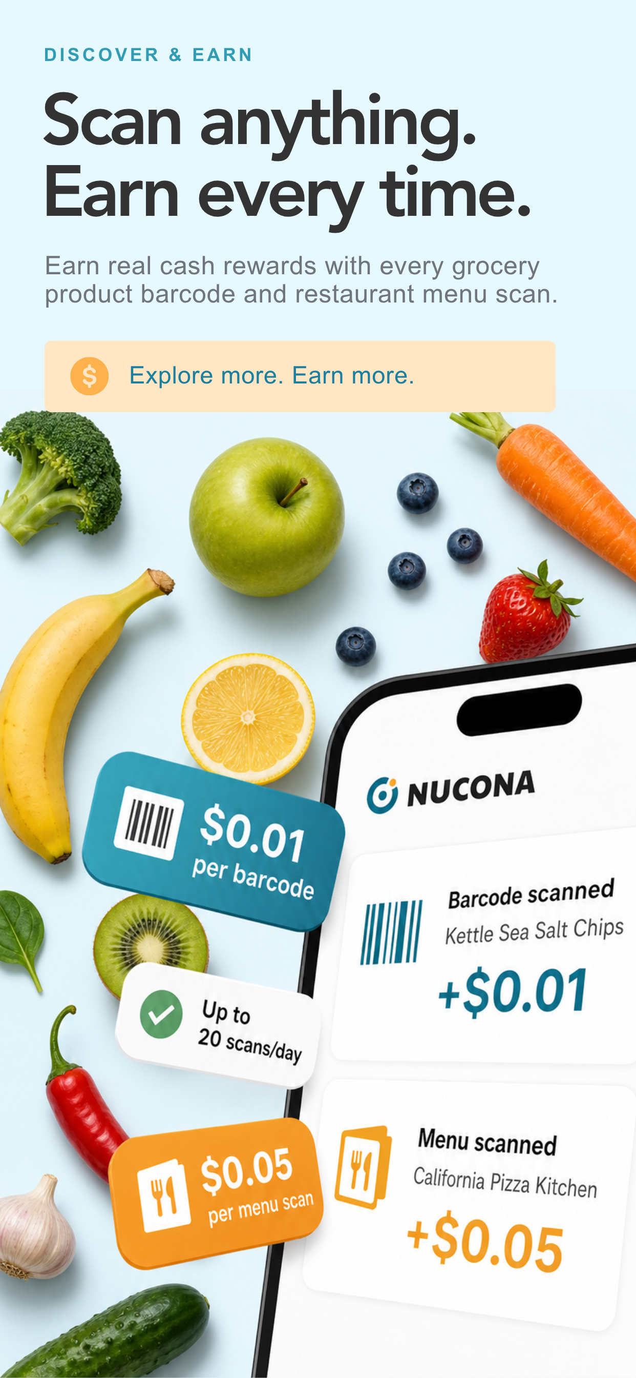 Nucona: Eat Well, Earn Money screenshot 6