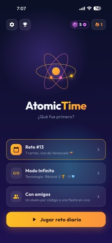 AtomicTime: History Timeline screenshot 1