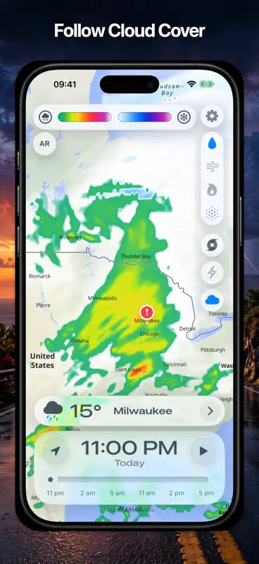 PocketRadar: Animated Rain Map screenshot 7 of 10