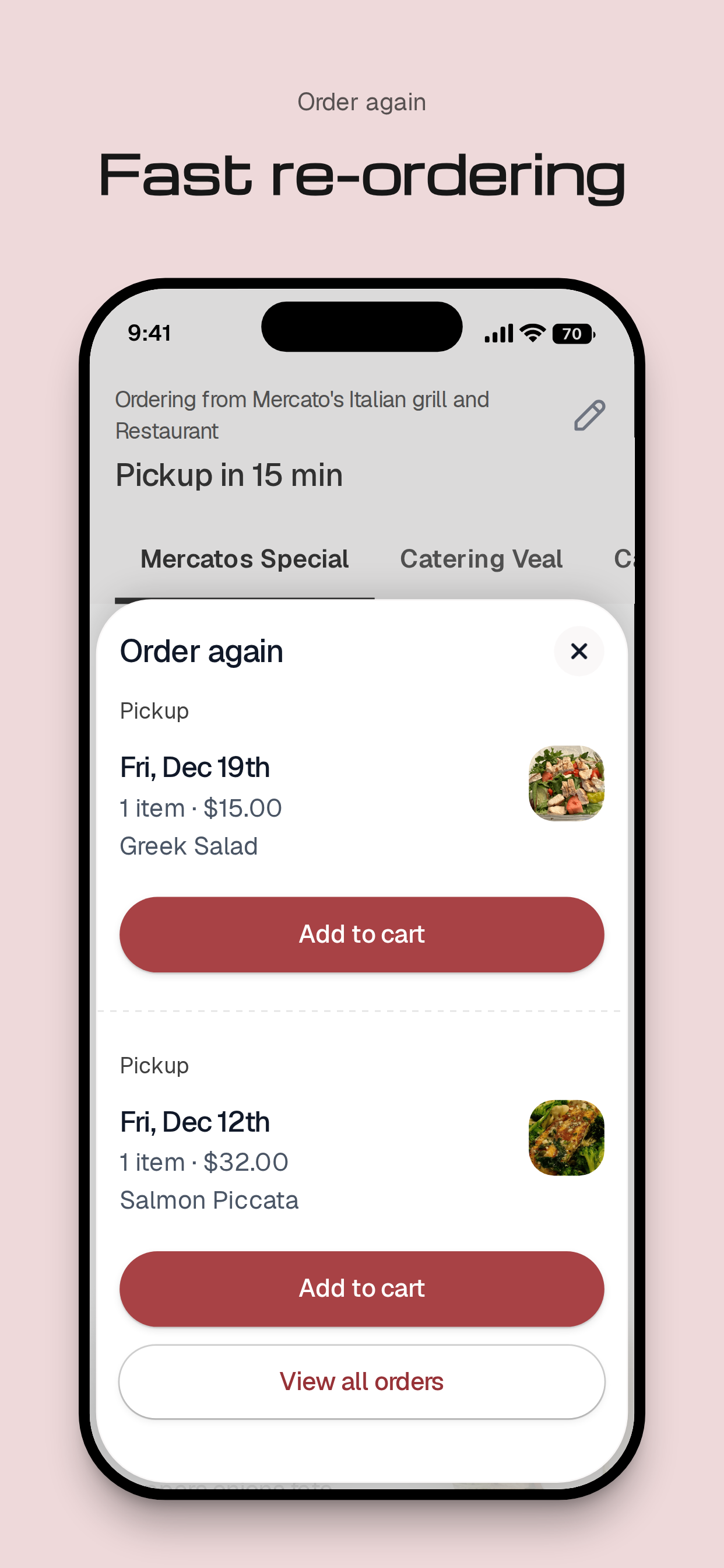 Mercato's Italian grill screenshot 4