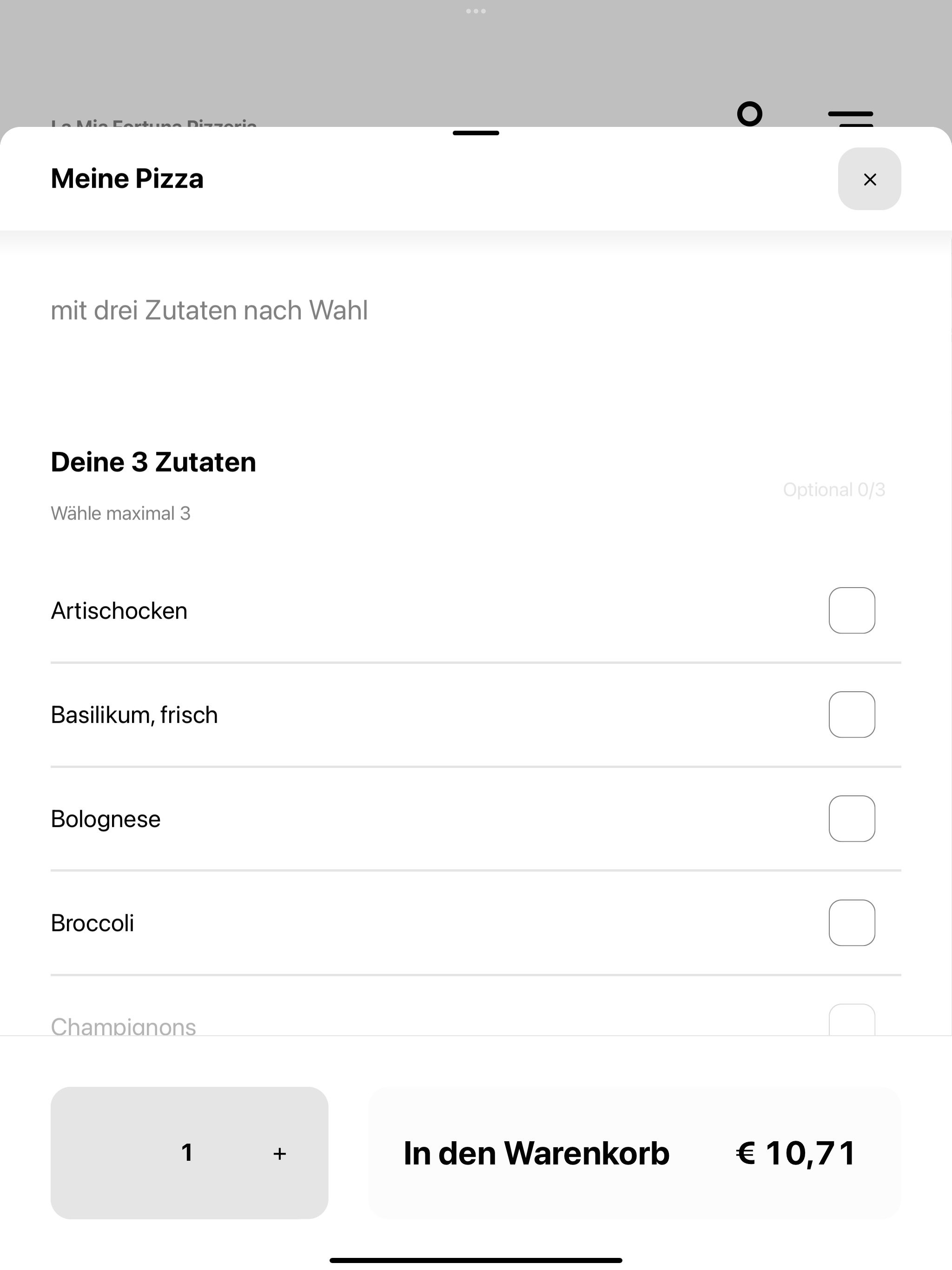 La Mia Fortuna Pizzeria screenshot 8