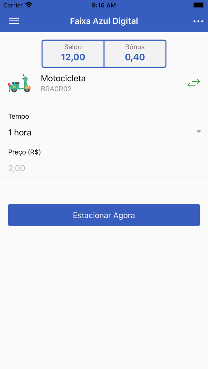 Faixa Azul Digital Araxá