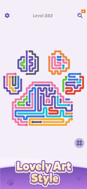 Catscapes - Arrows Puzzle screenshot 1