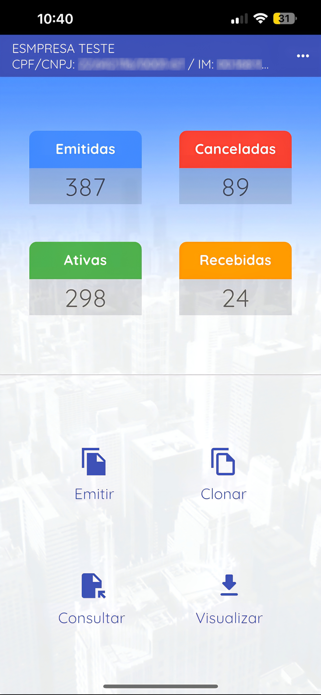 NFSe Campinas screenshot 5