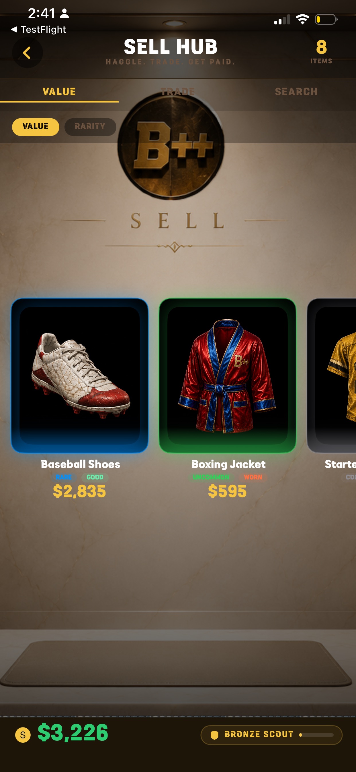 Screenshot 8 of SCOUT - Sports Auction
