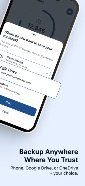 Contacts Backup App & Restore screenshot 3