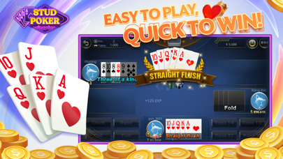 Stud Poker ZingPlay: 5 cards Screenshot