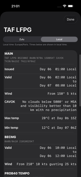 GAB Aviation Tools Screenshot 2 of 10