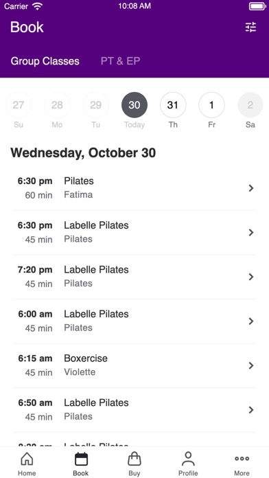 Her Health & Fitness Screenshot
