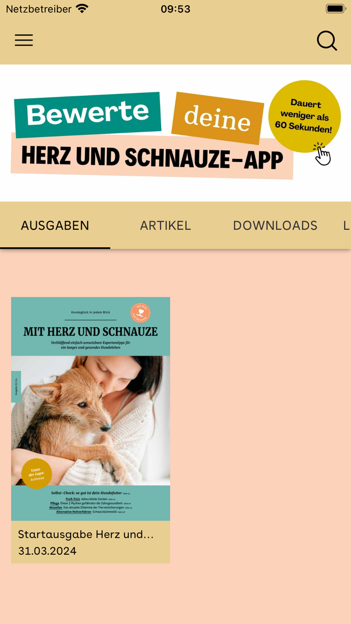Herz und Schnauze