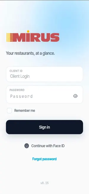 Mirus Mobile screenshot 1