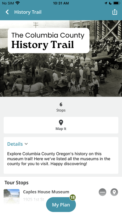 Columbia County, OR Screenshot