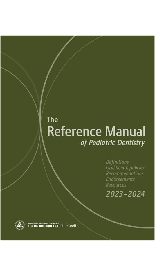 #2. AAPD Reference Manual (iOS) 由: The American Academy of Pediatric Dentistry