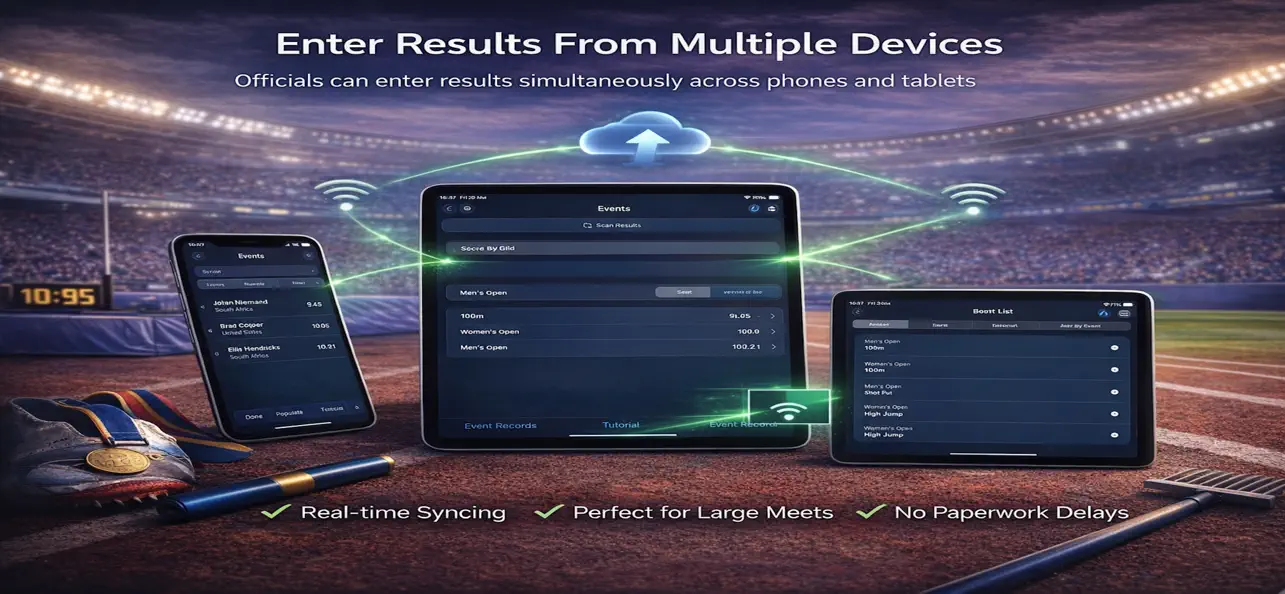 Screenshot #2 pour Athletics Results Manager