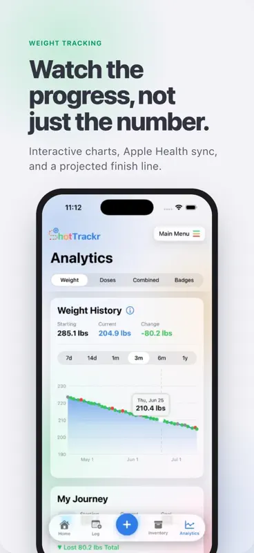 ShotTrackr: GLP-1 & Peptide screenshot 4 of 10