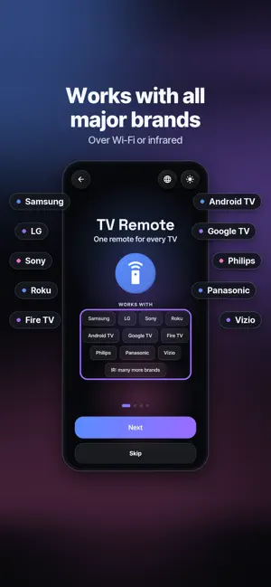 TV Remote: Samsung, LG, Roku screenshot 3