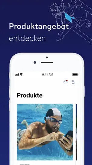 Screenshot von Deutsche Bank auf dem iPhone 6