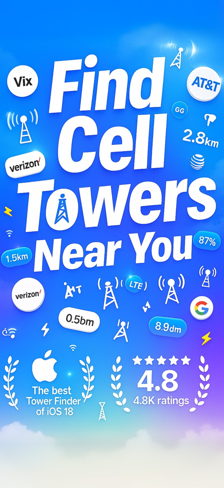 Cellular Z  5G 4G 信号检测 screenshot 1