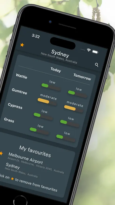 Airmine Pollen screenshot 2 of 6