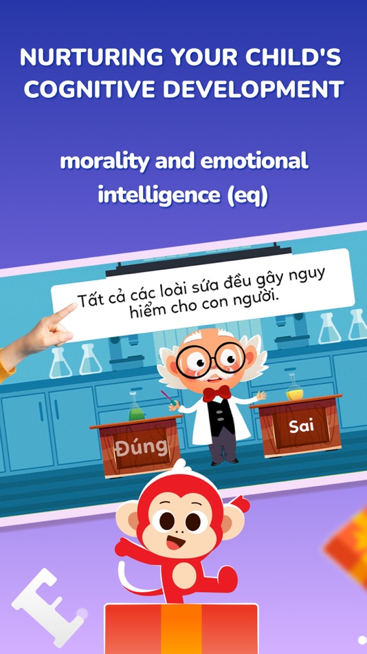 #7. Vmonkey: Kids Learn Vietnamese (iOS) Podle: Early Start Co. Ltd