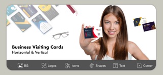 Business & Visiting Card Maker iPhone screenshot