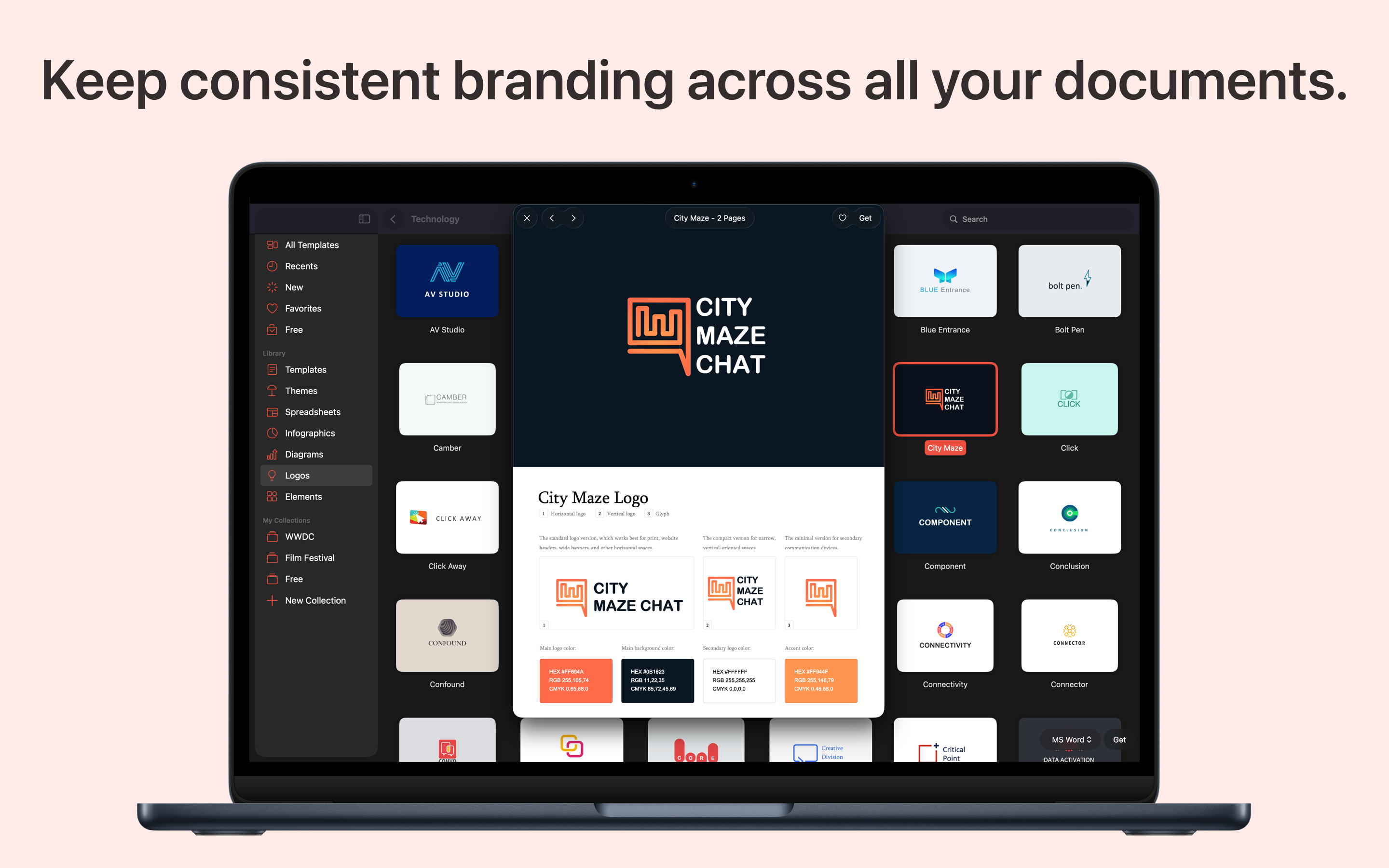 Templates for MS Office Suite screenshot 27