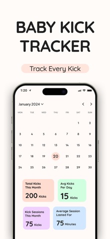 Baby Kick Counter & Tracker・ screenshot