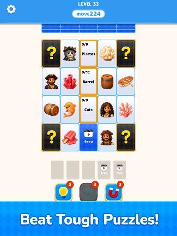 Catedrop: Card Puzzle iPad screenshot 5