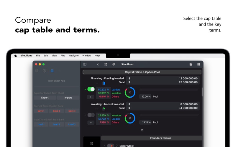 Simulfund - Startup Funding Screenshot