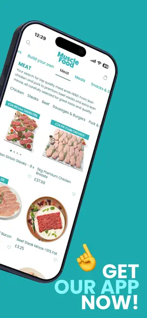 MuscleFood iPhone screenshot 2