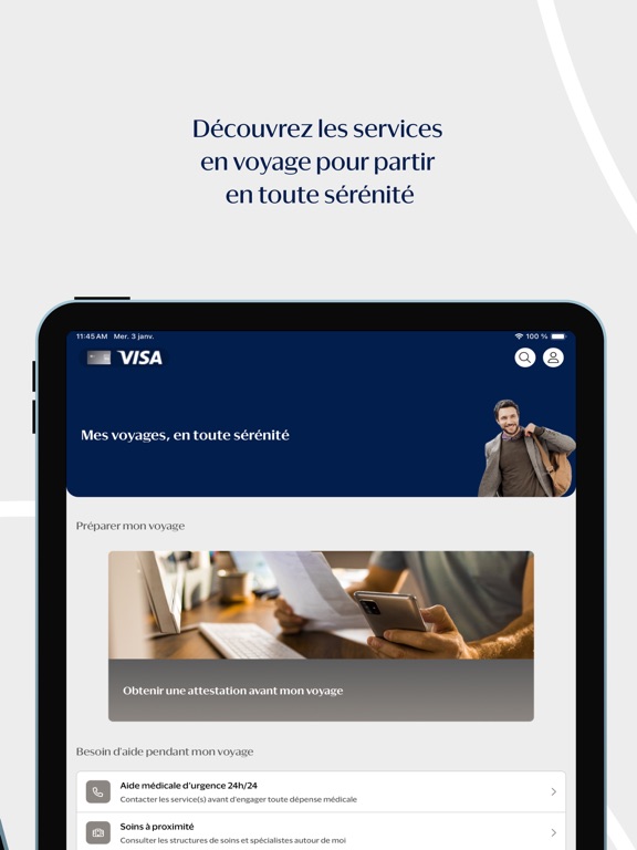 Screenshot #6 pour my Visa, mon espace dédié
