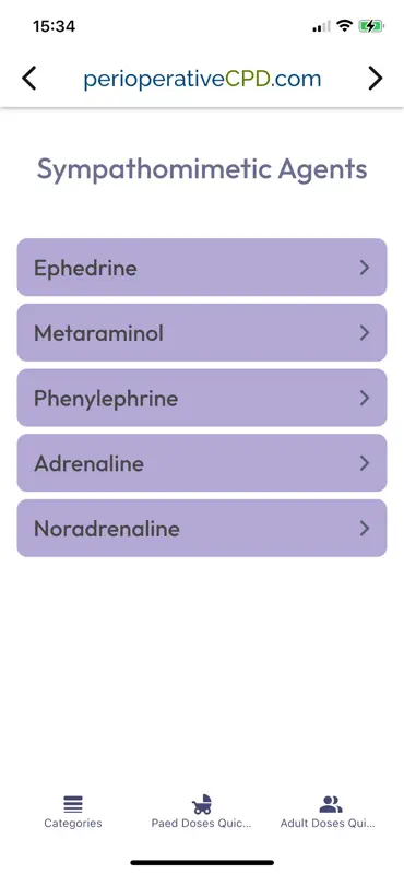 Common Anaesthetic Drugs screenshot 4 of 10