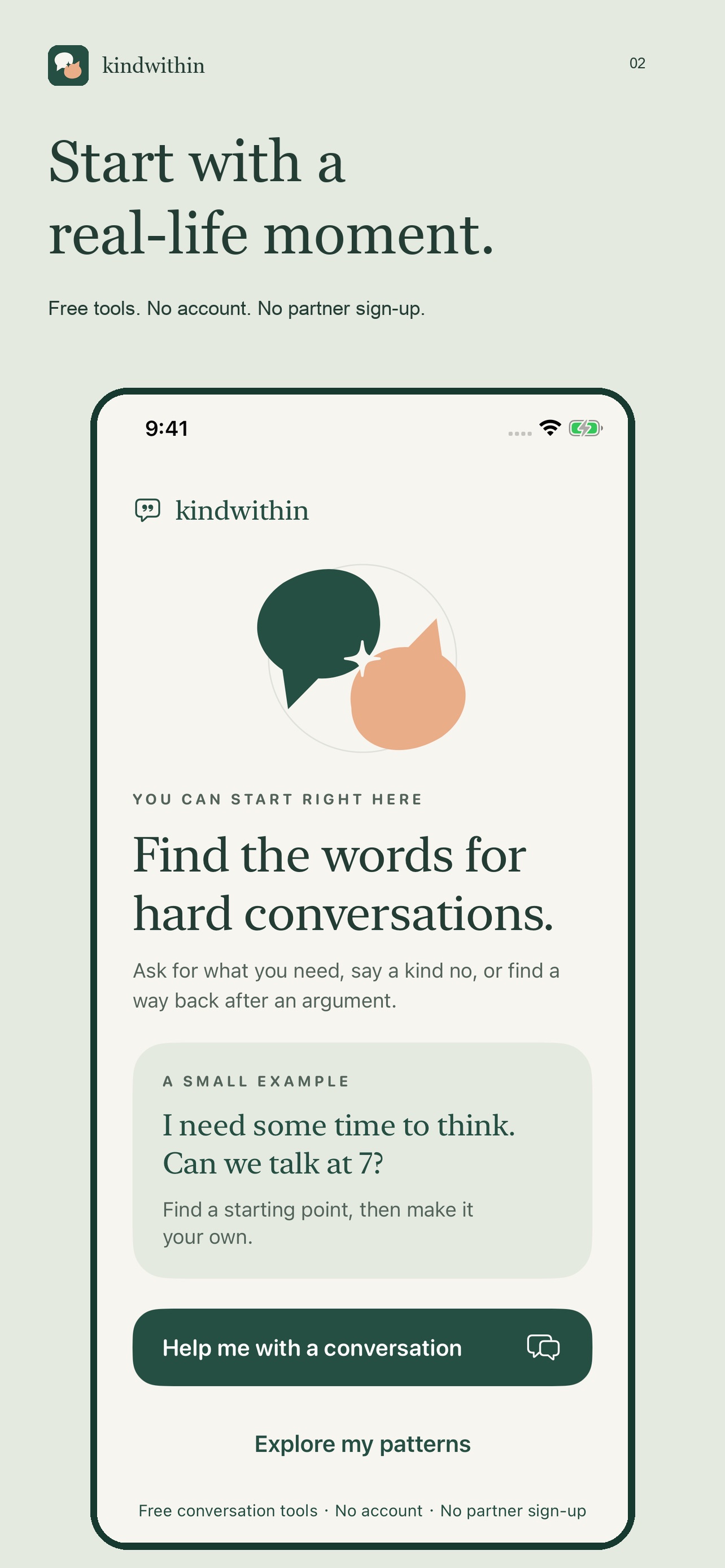 Screenshot 2 of KindWithin: Find Your Words