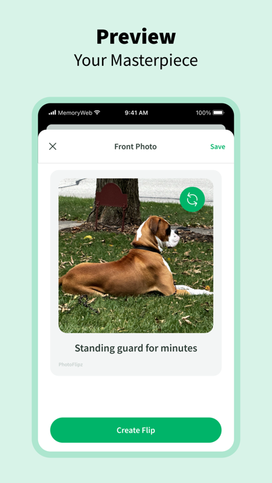 PhotoFlipz iPhone screenshot 6 - Photo & Video app