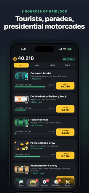 Gridlock: Idle Traffic Tycoon screenshot 2