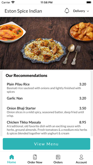 Eston spice Indian takeaway Screenshot