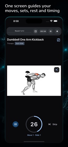Crucible Fit iPhone screenshot