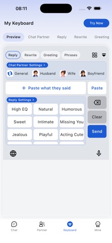LoveTalk – Smart Chat Keyboard Screenshot 5 of 6